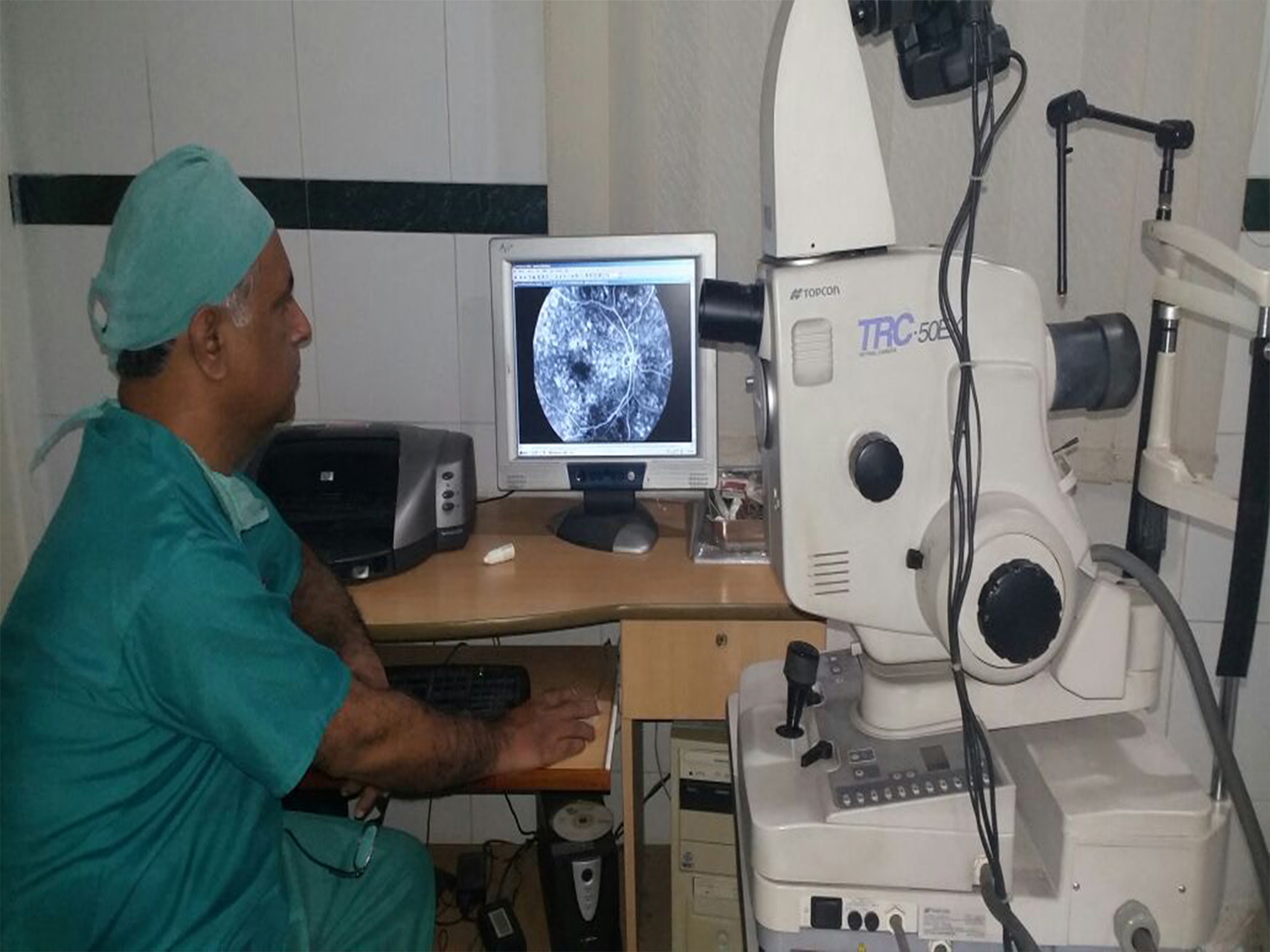 Digital Flourescein Angiography